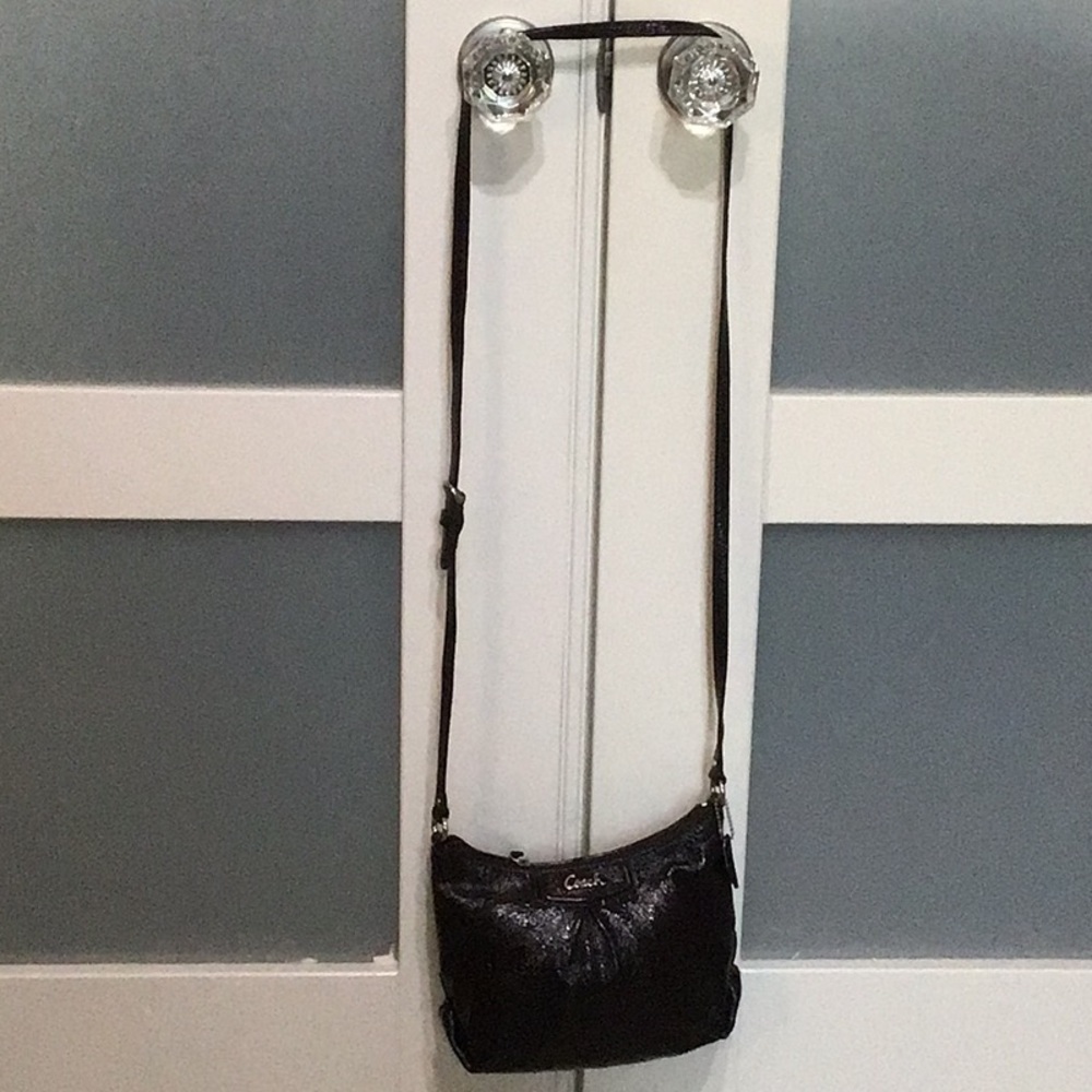 Coach Patent Leather Small Crossbody Bag